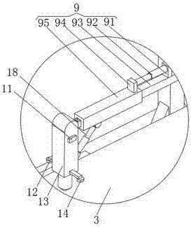 大塊煤預破碎功能刮板輸送機結構圖 大塊煤預破碎功能刮板輸送機結構圖
